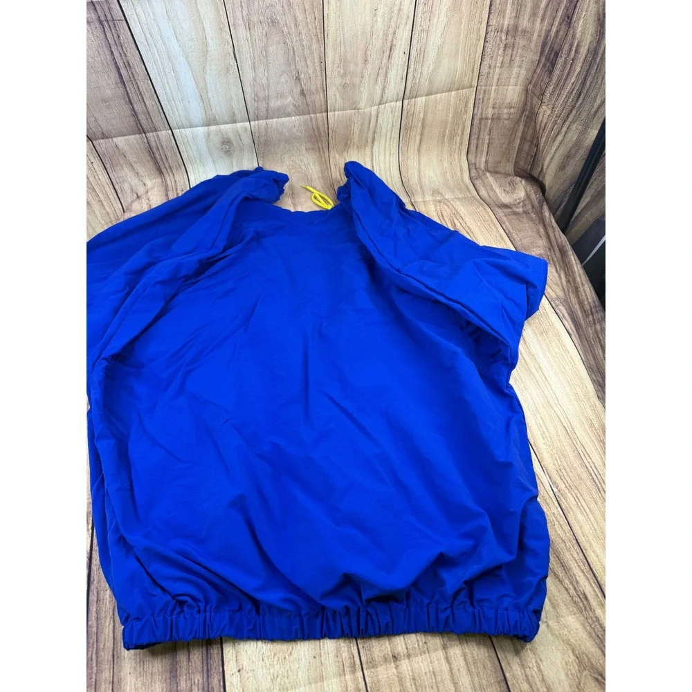 Polo Ralph Lauren Mens Royal Blue Hooded Windbreaker Jacket Full Zip L